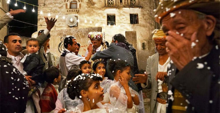 حفلات الزفاف في المحويت: تكاتف مجتمعي متوارث