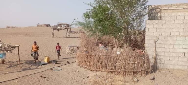 قرية المنصوري بلحج.. حياة قاسية في قلب الصحراء