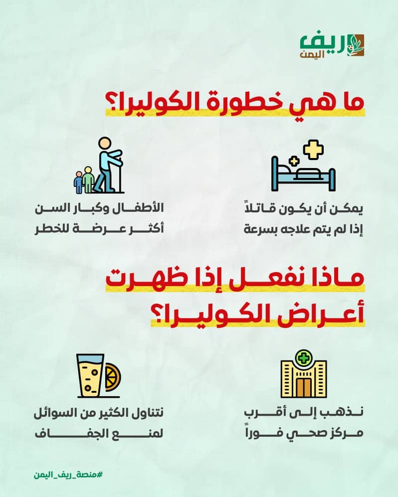 الكوليرا.. الوقاية خير من العلاج