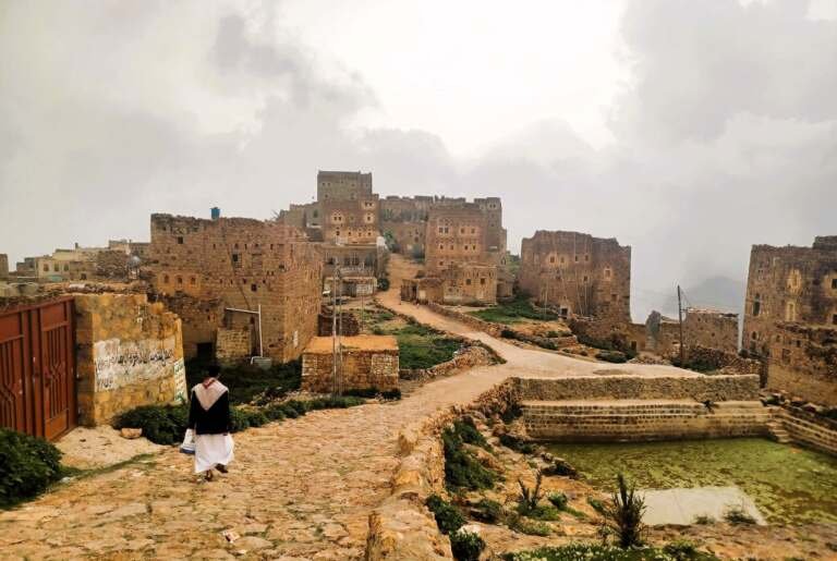 مدينة شهارة التأريخية في عمران