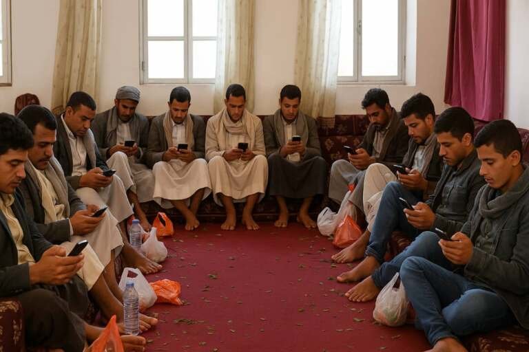 دواوين الأرياف.. كيف سلبت الهواتف روحها الإجتماعية؟
