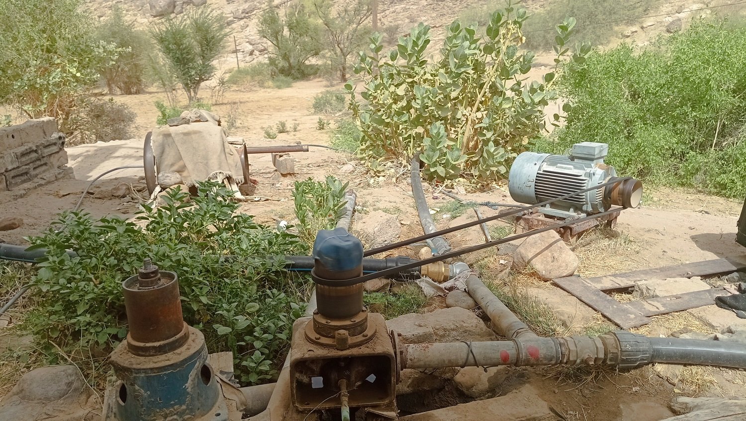 مأرب.. نضوب مياه وادي حريب يهدد معيشة المزارعين