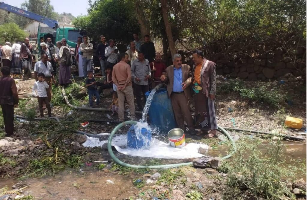 بعد تناوله في "منصة ريف اليمن".. مشروع مياه بني يوسف يعود بعد توقف 15 عامًا