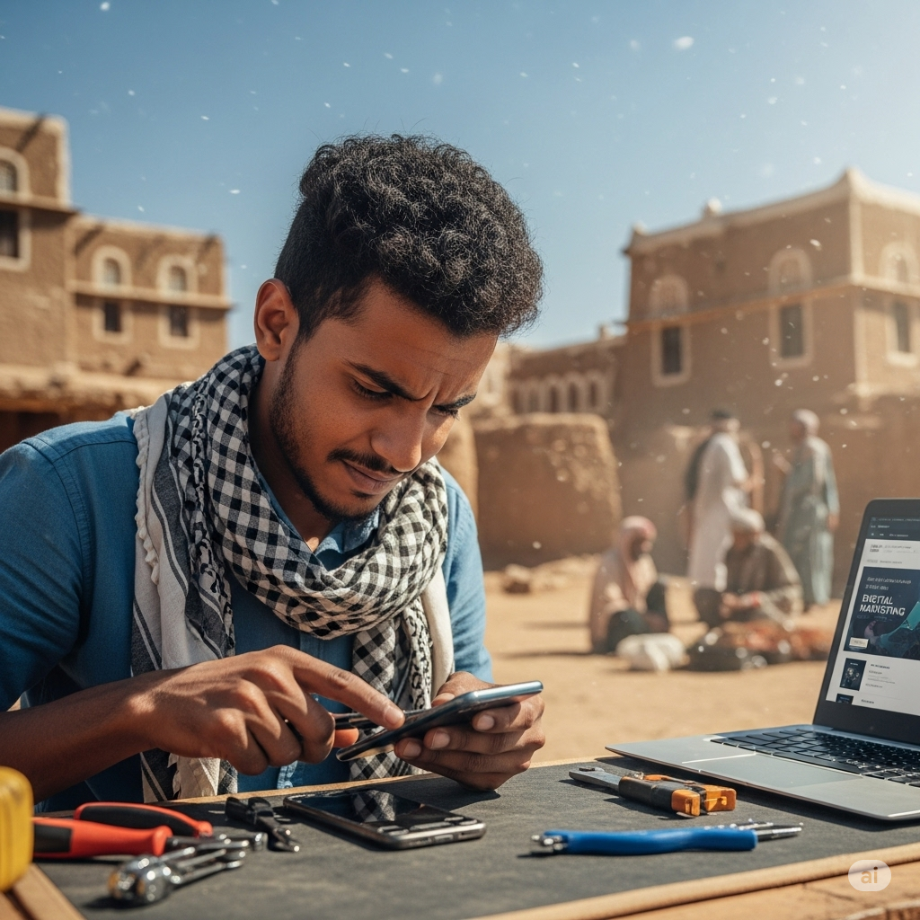 التدريب المهني.. شريان شباب ريف اليمن لمواجهة الأزمات
