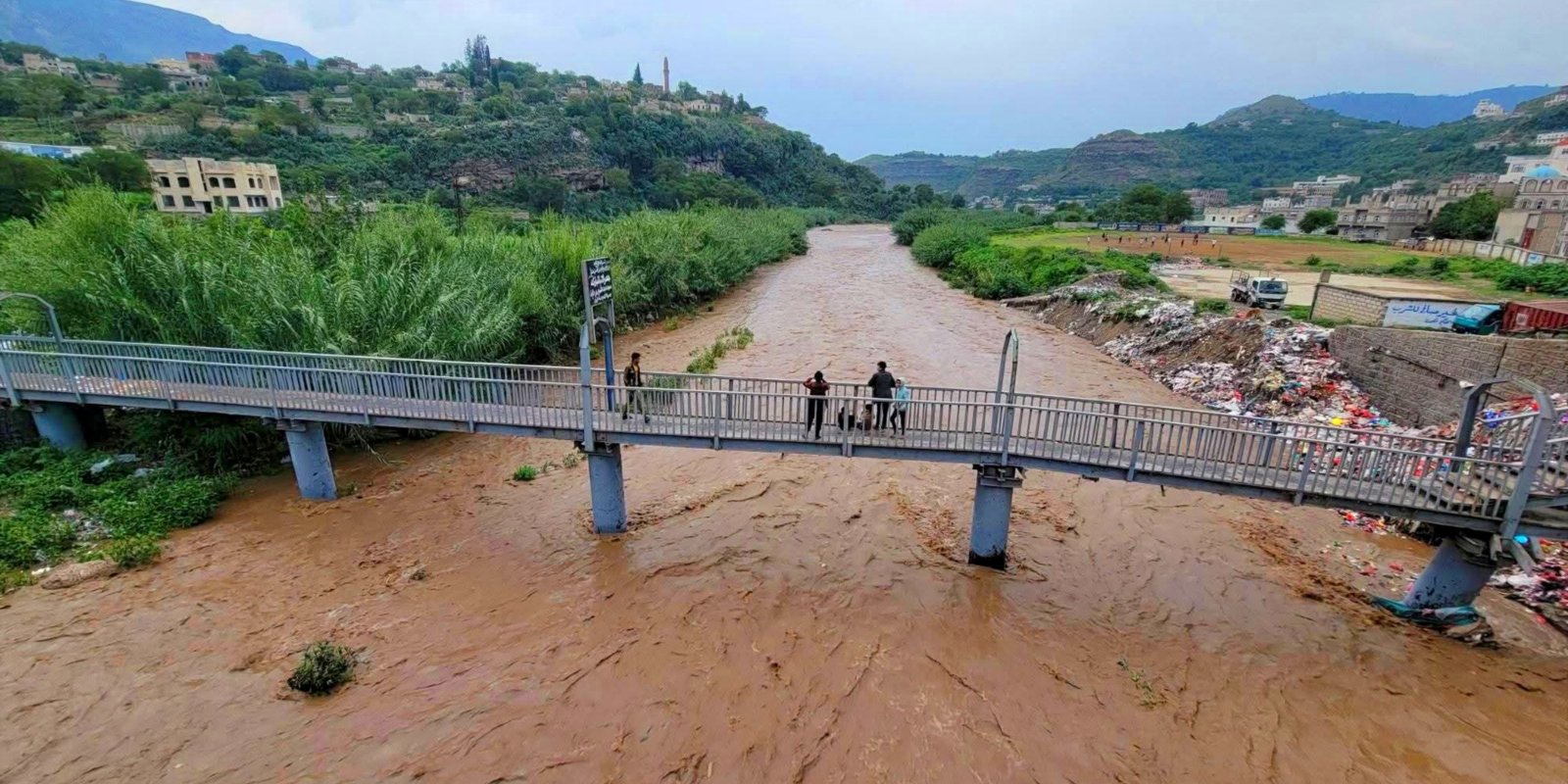 سيول وادي بناء فيضانات اليمن: كارثة سنوية تكشف هشاشة التكيف
