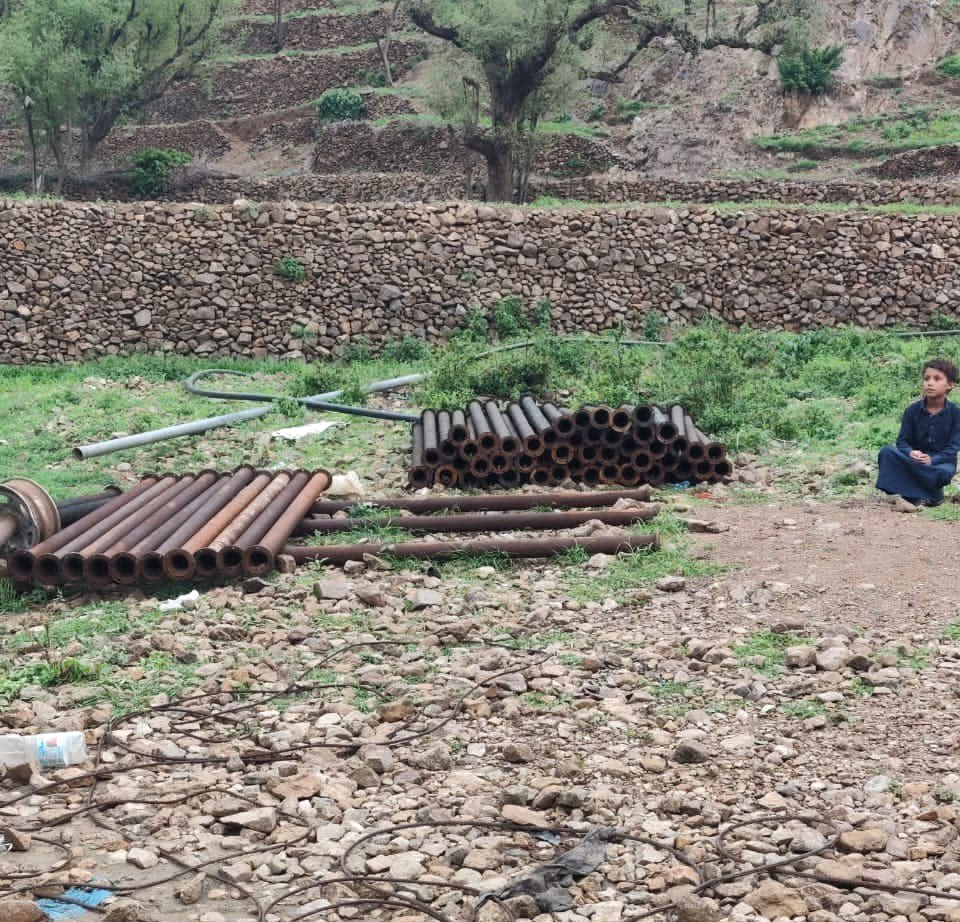 تأهيل بئر الدهمش في وصاب السافل ينهي معاناة السكان