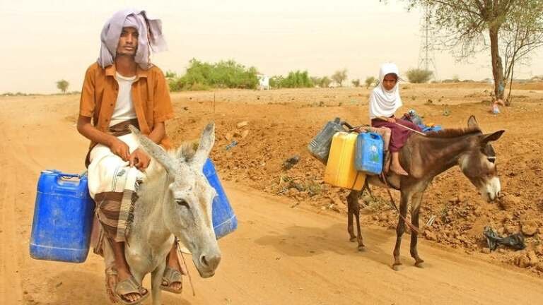 حضرموت.. ريف حَجَرْ يختنق تحت وطأة التغير المناخي