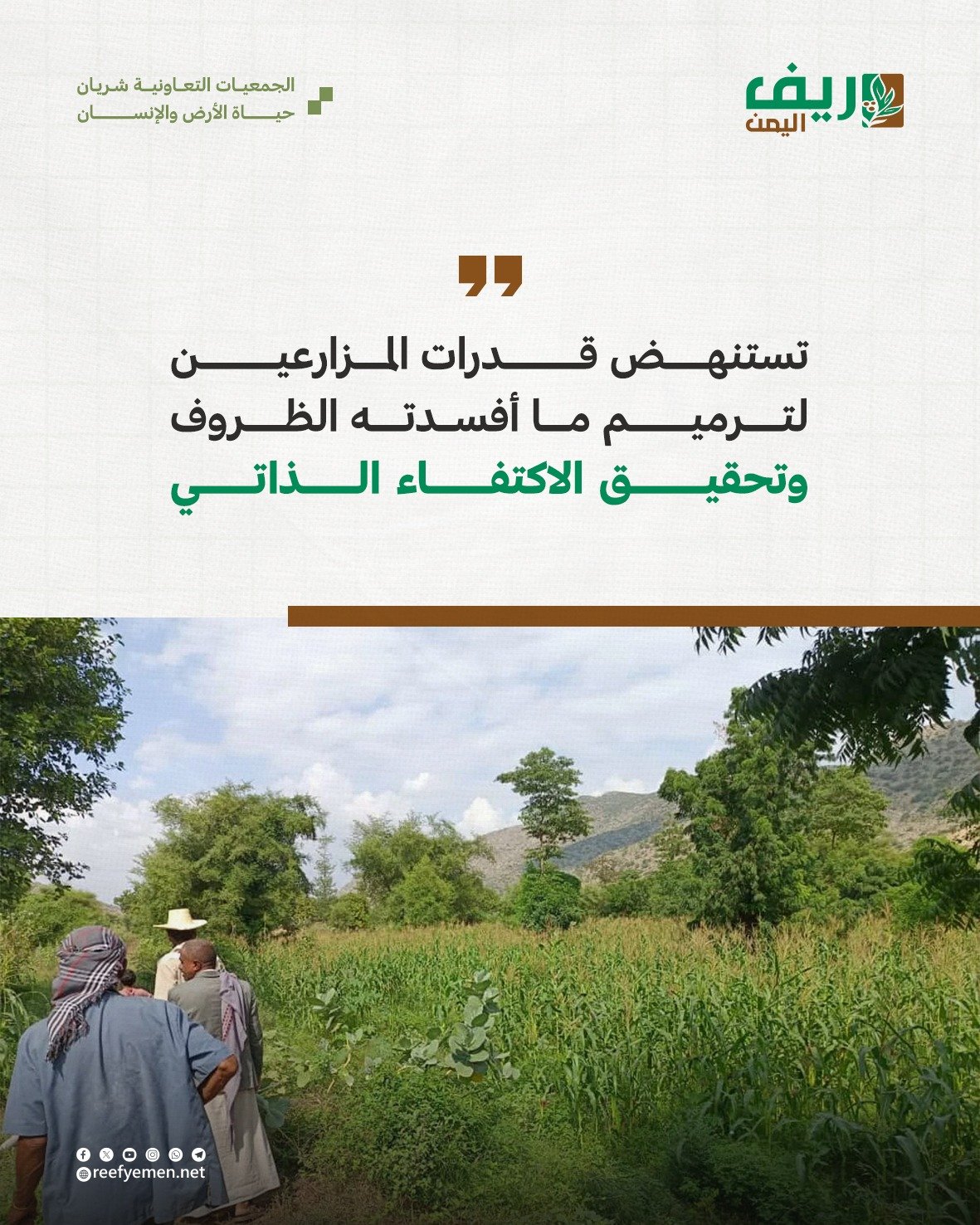 الجمعيات التعاونية تعيد الحياة الزراعية