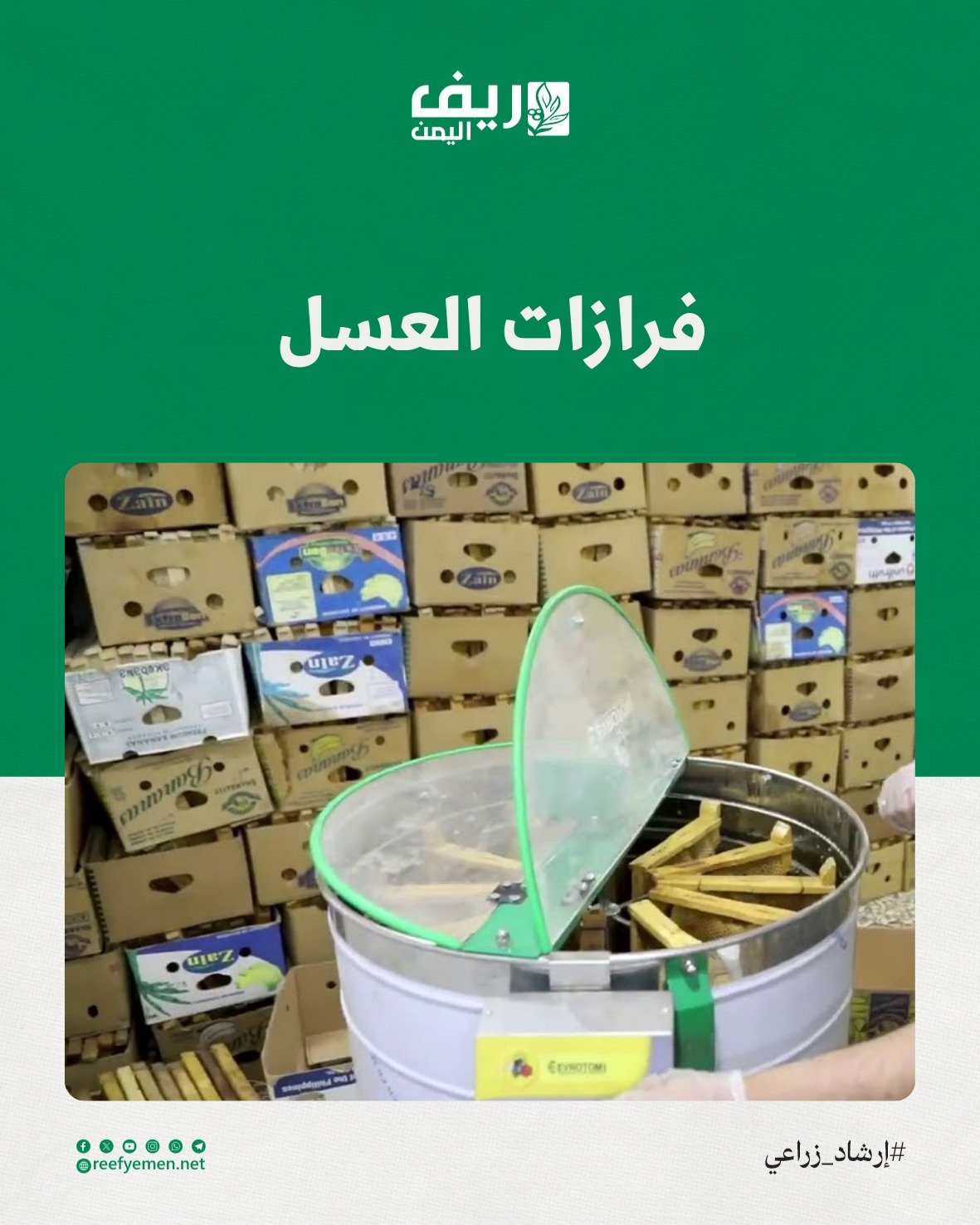 طريقة فرز العسل الصحيحة